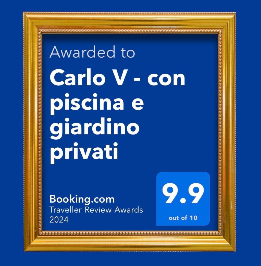 Апартаменты Carlo V - Con Piscina E Giardino Privati Лечче Экстерьер фото
